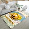 Biene Maja Customized Name Floor Rug Office Rug Perfect for Outdoor Decorate room Foyer Game Room Antislip Carpet Office home decor
