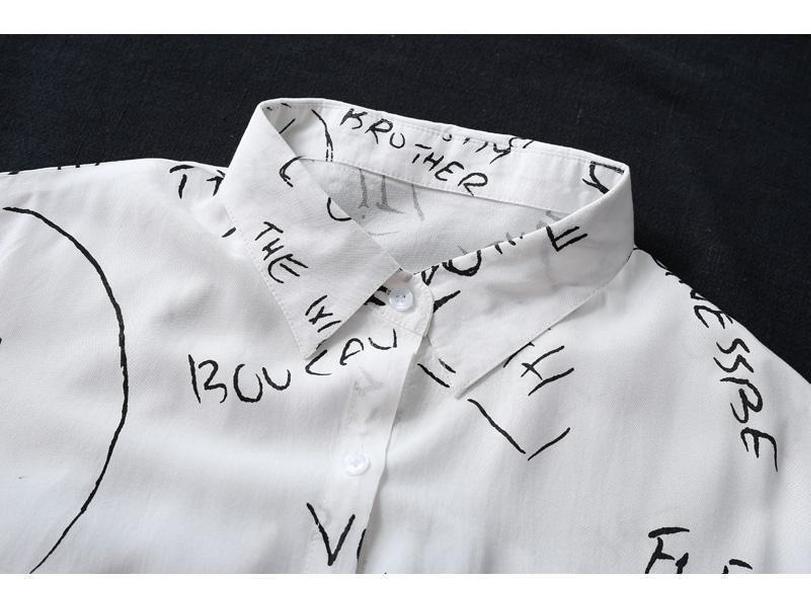 Cárdigan de Manga Larga con Estampado de Letras para Mujer - Ropa de Playa con Protección Solar 2024