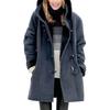 Parka Jacket Outwear Hooded Long Coat Fleece Lined Overcoat Winter Warm Womens