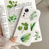 50Pcs Transparent Green Plants Stickers for DIY Waterproof Scrapbook Stationery Travel Luggage Water Bottle Phone Laptop