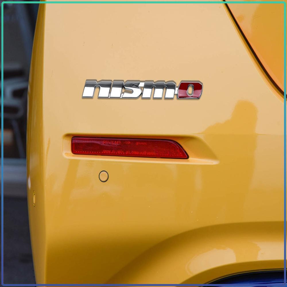 1Pc Metal Style Nismo Emblem Car Front Grille Trunk Decal Styling Accessories For Nissan Qashqai X J10 J11 Trail Tiida Juke Teana Pulsar Altima