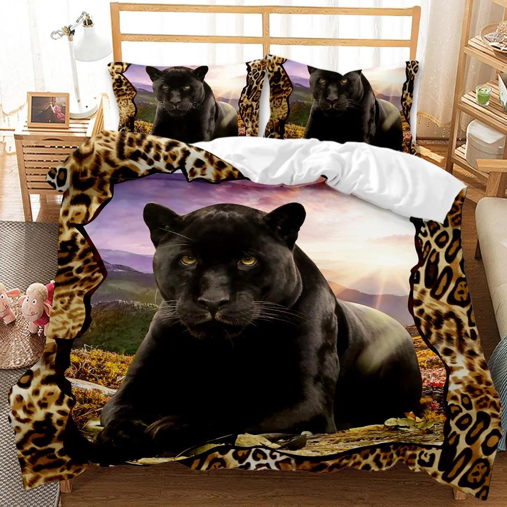 

Комплект постельного белья Ferocious Cat African Blue Ferocious Cat Wildlife Twin Комплект постельного белья Double Queen King Size Полиэстеровый чехол для одеяла EU single(135x200cm)