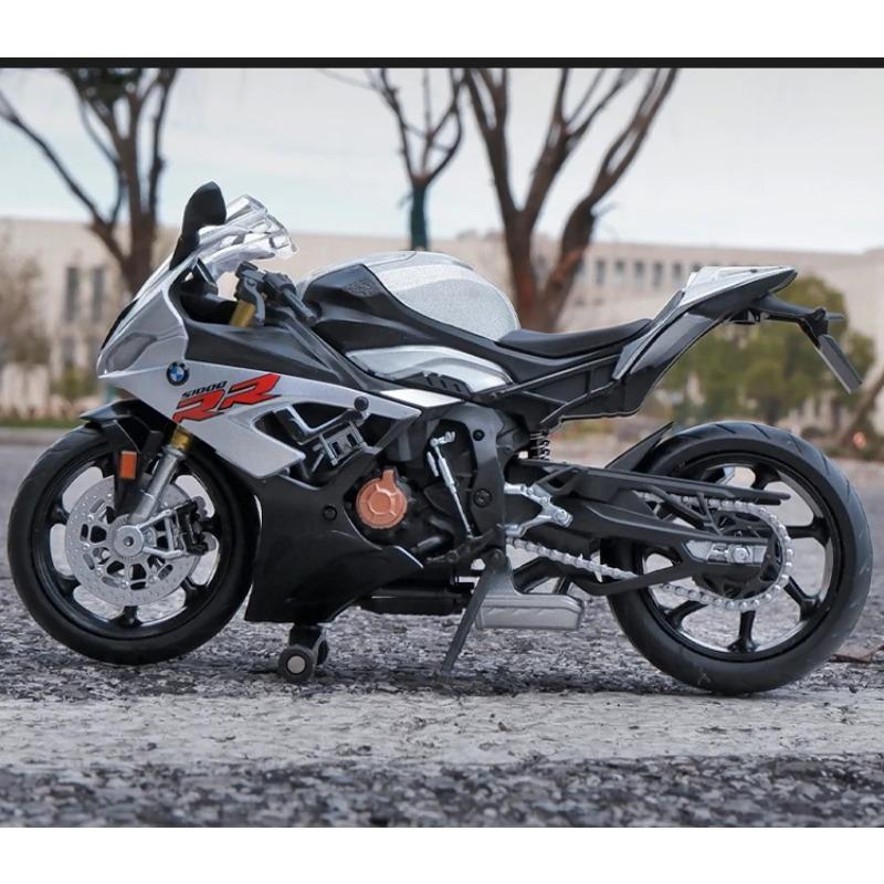 1/12 BMW S1000RR 2021 Die Cast Motorcycle Model Toy Vehicle Collection Autobike Shork-Absorber Off Road Autocycle Toys Car