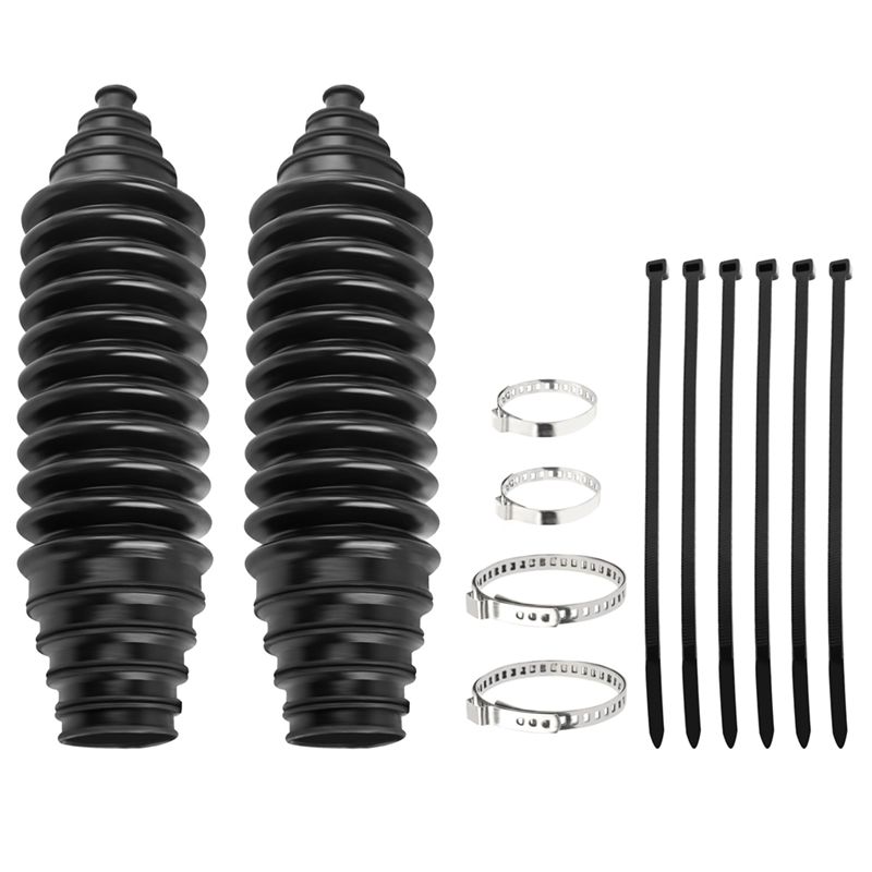 A76T-Car Universal Steering Rack And Pinion Boot Steering Rack Boot Tool Kit, Dustproof Silicone Inner Tie Rod Boot Set