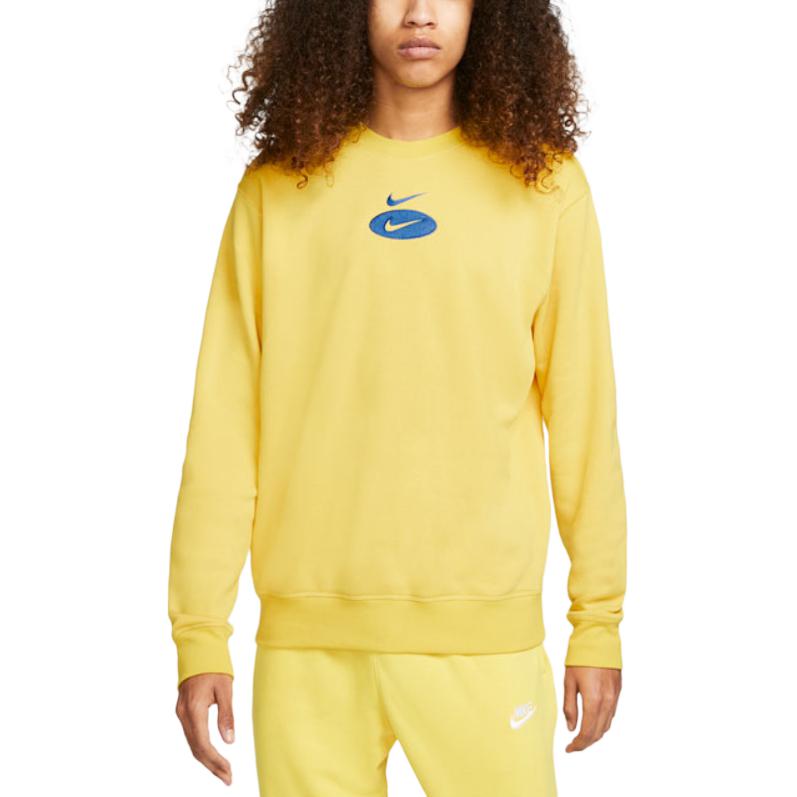 Nike Спортивная одежда Swoosh League Теплая удобная толстовка с круглым вырезом Мужская толстовка DM5460-709 S