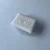 Plastic Soap Holder Bar Holder Tray Clear Plastic Oval Bath Soap Rack For Bathroom & Kitchen