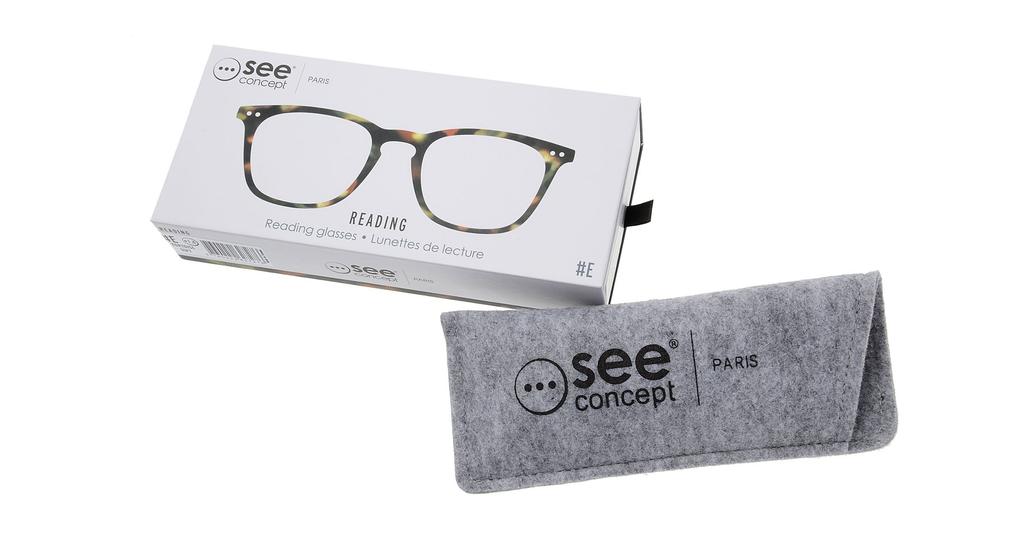 Izipisi Reading Glasses #E-TORTOISE (+2.5)