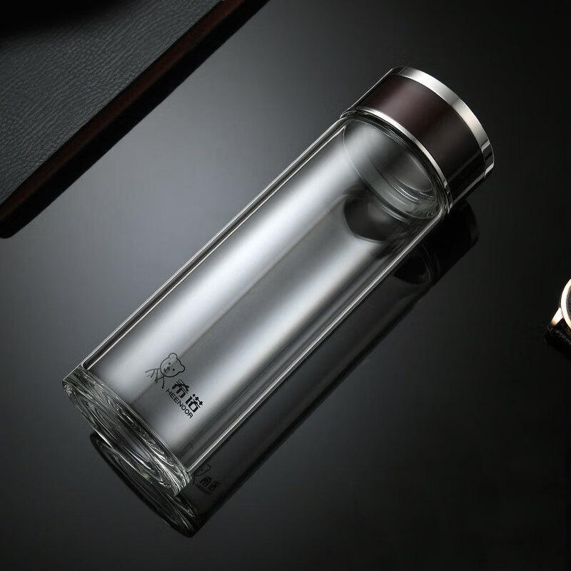 

Heenoor XN-7588 Portable Single-Layer Glass Water Cup 600ML