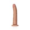 RealRock - Thin realistic dildo with suction cup 20.5 cm