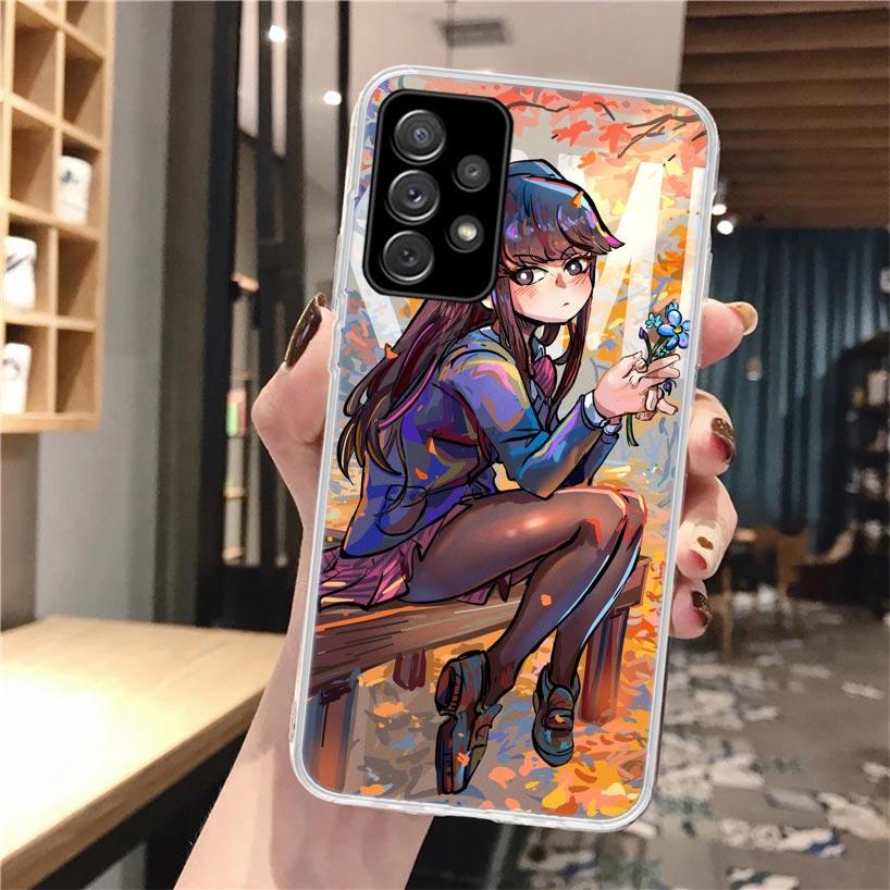 Komi Can't Communicate Phone Case For Samsung Galaxy A56 A55 A54 A53 A17 A16 A15 A14 A13 A36 A35 A34 A33 A26 A25 A24 A23 A05S A0