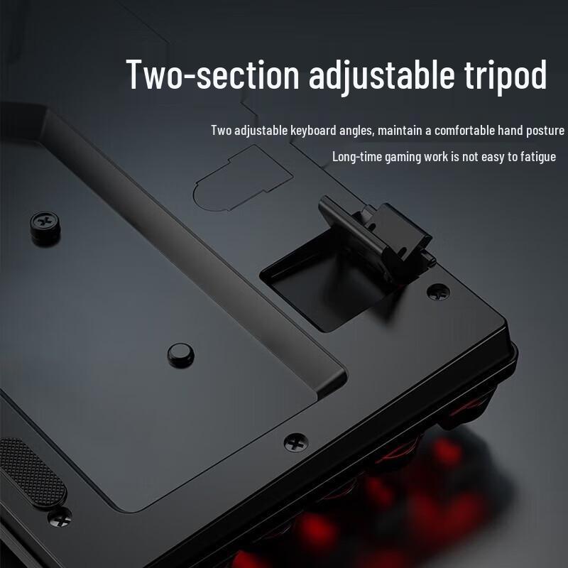 Qianxingzhe GX330 Retro Punk Mechanical Feel Gaming Keyboard