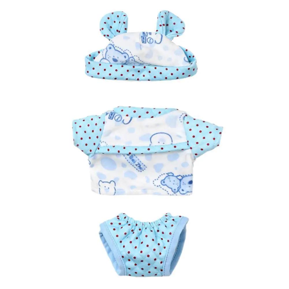 30cm Doll Clothes Cute Rabbit Frog Casual Outfit For Simulation Doll Change A Suit Soft Cloth Doll Set Sweater Doll Accesso J4M3