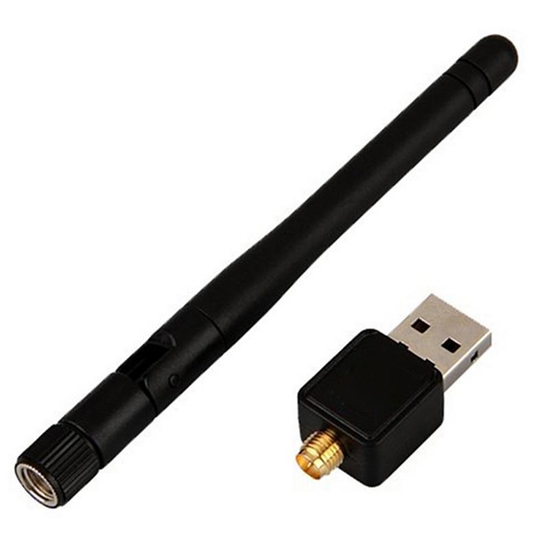2.4Ghz 150Mbps Wireless Usb Wifi Network Adapter W/Antenna 802.11Ac
