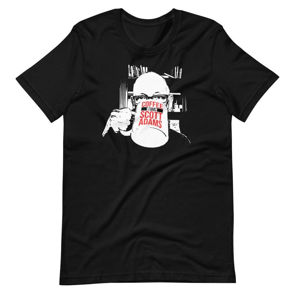 COFFEE WITH SCOTT ADAMS Podcast Tee Short-Sleeve Unisex T-Shirt XL