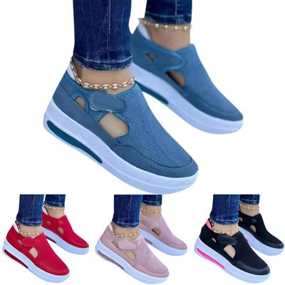Summer New Platform Shoes Hollow Sandals Mesh Casual Shoes Women's Shoes