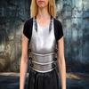 Medieval Steel Breastplate for Women Handmade Chest Armor Cuirass Renaissance Fair LARP Costume