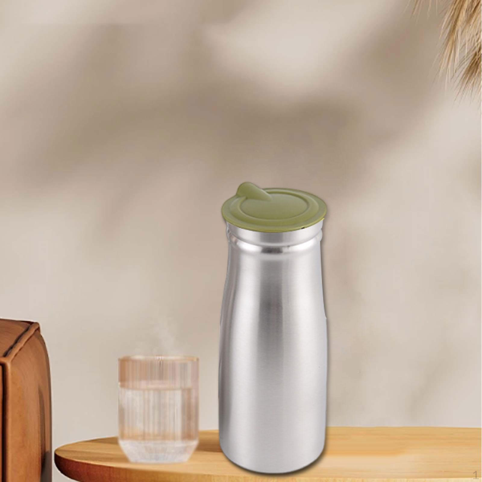 

Кувшин для холодной воды из нержавеющей стали, 1 литр, 8,4 X 23,9 см, для коммерческого использования, большая вместимость для напитков