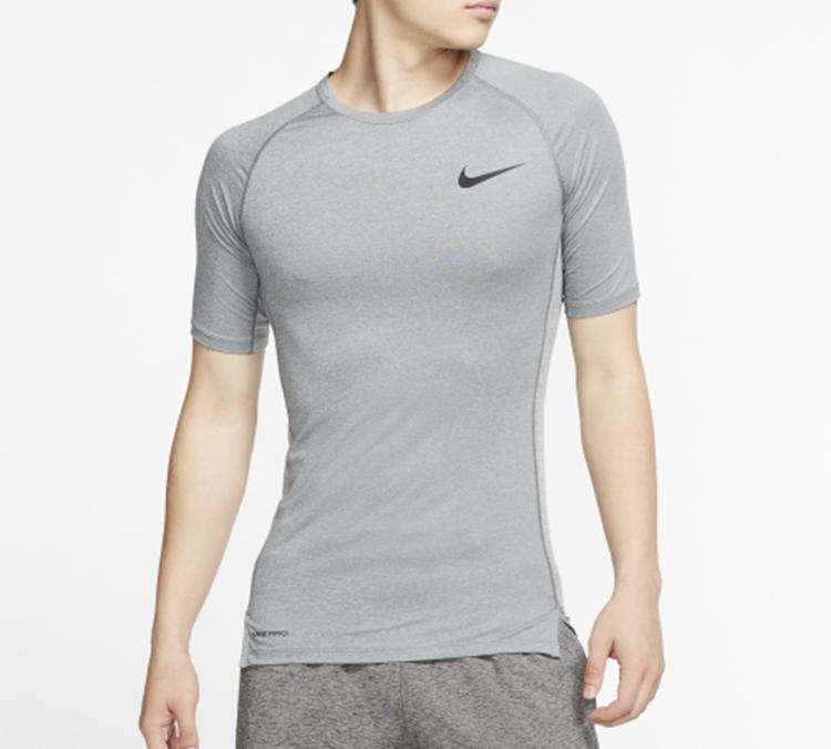 Nike T Shirt Men's Light Smoke Gray BV5632-085