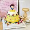 Cartoon Anime Snow White And The Seven Dwarfs Mini Doll Cute Little Girl Action Figures Car Dashboard Decoration Set Toy Fun Gif