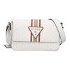 GUESS Tabitha Flap Crossbody Bag White Monogram SG199920 WHI