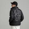 New MLB Down Jacket Cropped Unisex Black 3ADJB0726-50BKS
