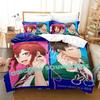 Tomo-chan Is a Girl! Bedding Set Single Twin Full Queen King Size Bed Set Adult Kid Bedroom Duvet Cover Set Anime Bed Sheet Set