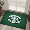 Hibernian FC Design Kristall Samt Teppich Gemütlich Nicht?Rutschfester Teppich mit Aufdruck für Schlafzimmer Wohnzimmer Eingang