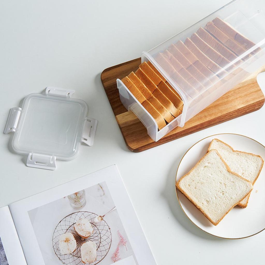 Bread & Rice Multifunctional Storage Box - Sealed Keeper & Portioning Container
