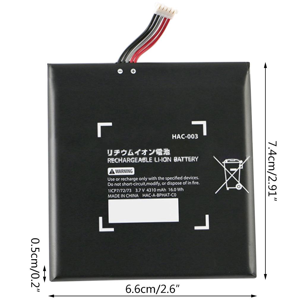 HAC-003 Battery Replacement for -NS Switch HAC-001 4310mAh