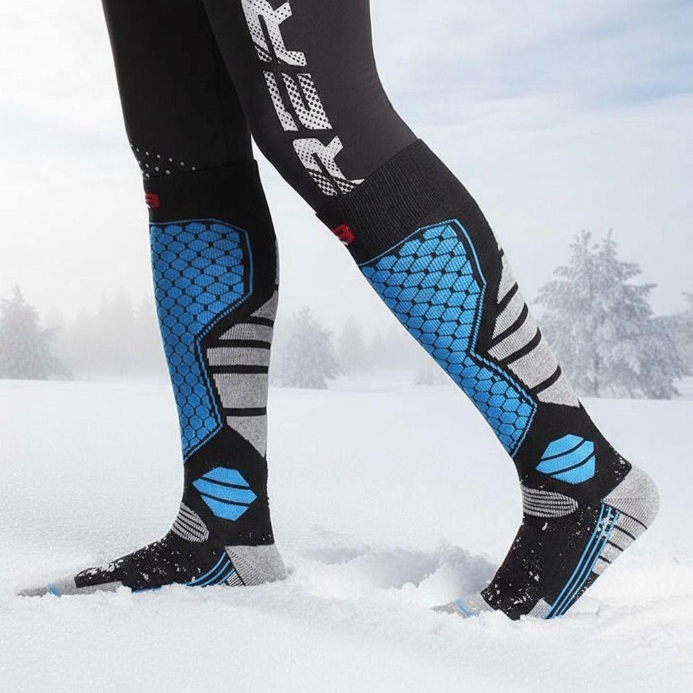 Anti-slip Snowboard Socks Breathable Knee High Socks New Compression Socks