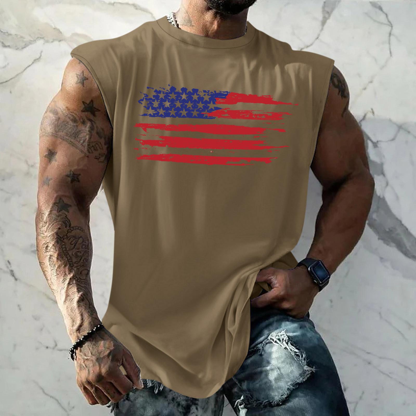 

Мужская летняя пляжная майка для серфинга, большой размер, повседневный дышащий топ без рукавов, свободная майка с принтом, мужская рубашка S