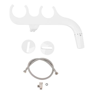 Slim Bidet Trójnik Miedziany 3/8 Nieelektryczny Samoczyszczący Podwójna Dysza Nasadka Toaletowa Bidet Higieniczny