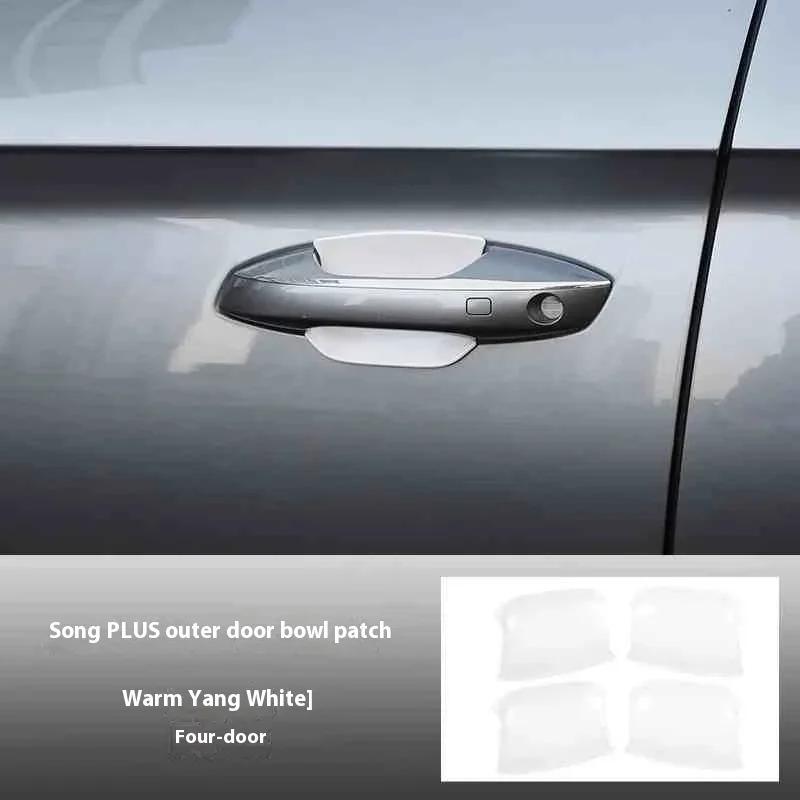 For BYD Song Plus DMI EV Seal U Sealion 6 2021-2025 Car Door Handle Sticker Scratch Protection EV OEM Color Car Accessories
