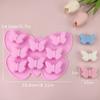 Butterfly Shape Silicone Mold Ice Cube Tray Jello Mold Soap Making Supplies Cake Decoration Kitchen Baking Accessories