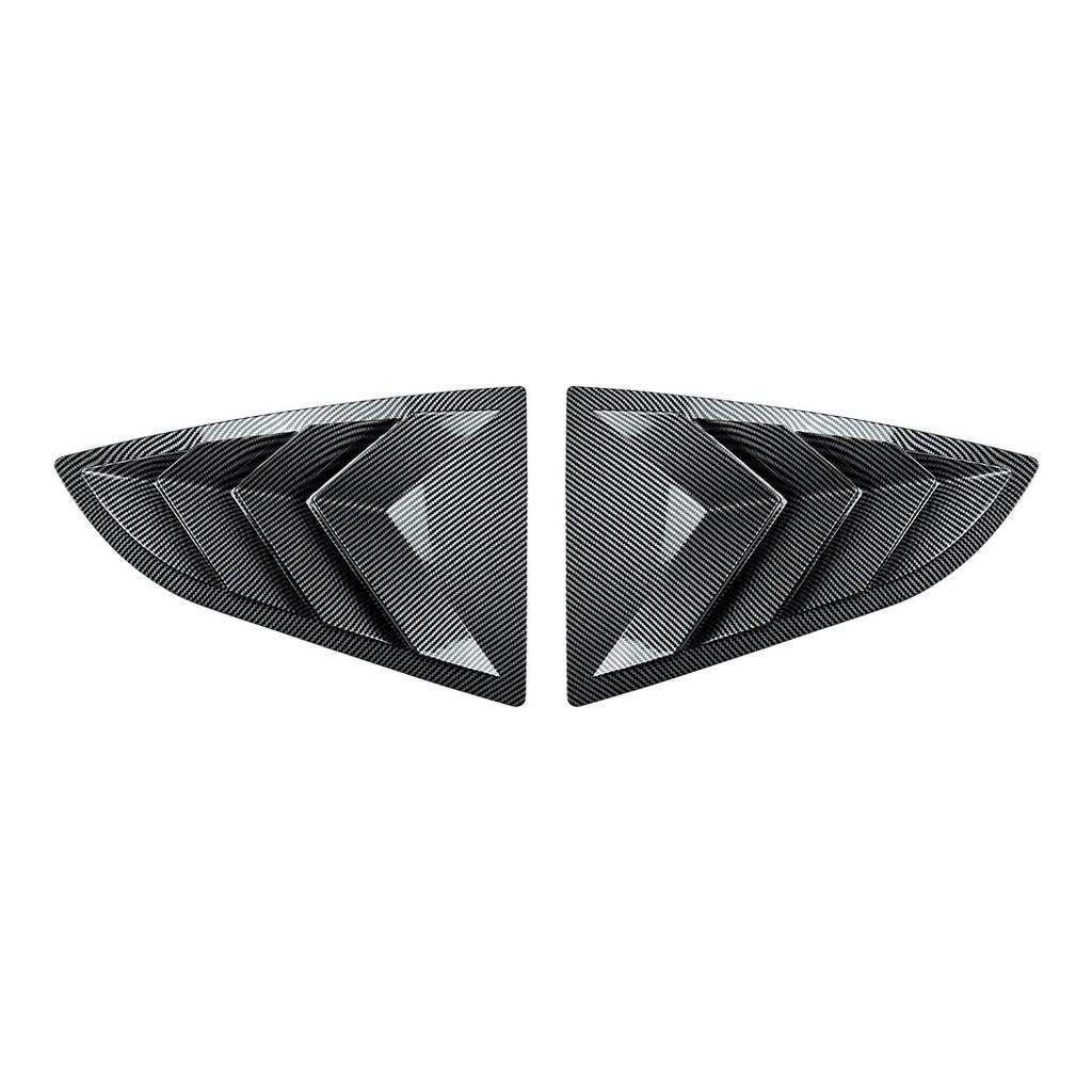 Car Rear Window Shutter Cover Trim For Toyota GR86 Subaru BRZ 2022 2023 2024 Side Window Louver