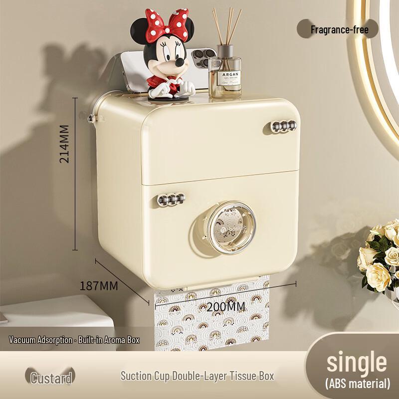 

Suction Cup Aroma Toilet Paper Holder