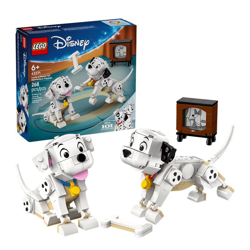 LEGO 43271 Lucky & Penny 101 Dalmatians Puppies Block Toys