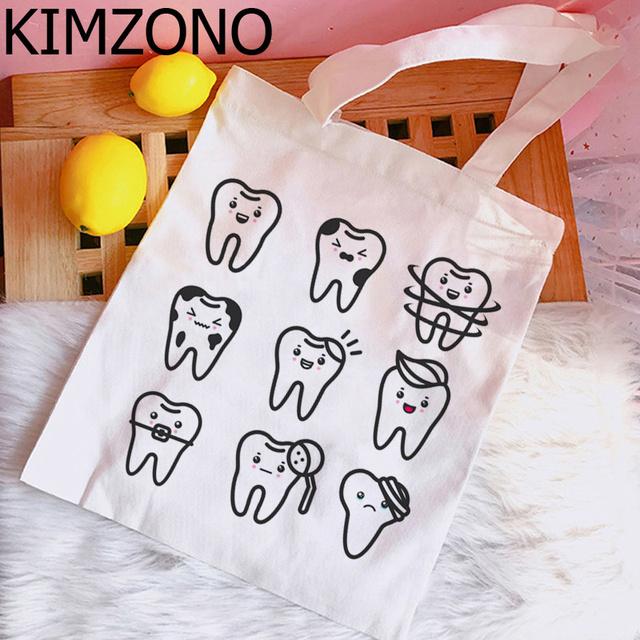 CafePress Dental Hygiene Graduation Tote Bag - Natural Canvas Reusable Shopping Bag
