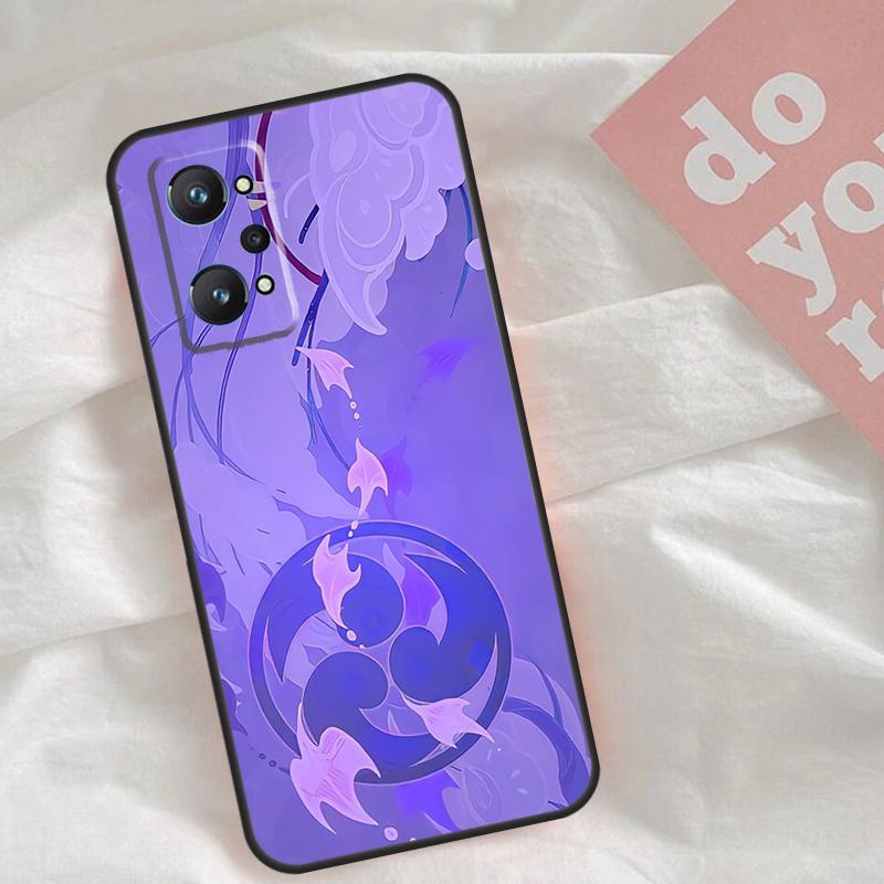 Anime Genshin Impact Case For Realme GT7 Pro GT6 C75 C65 C67 C61 C53 C55 C51 C35 C63 C71 15 11 12 13 14 Pro Plus