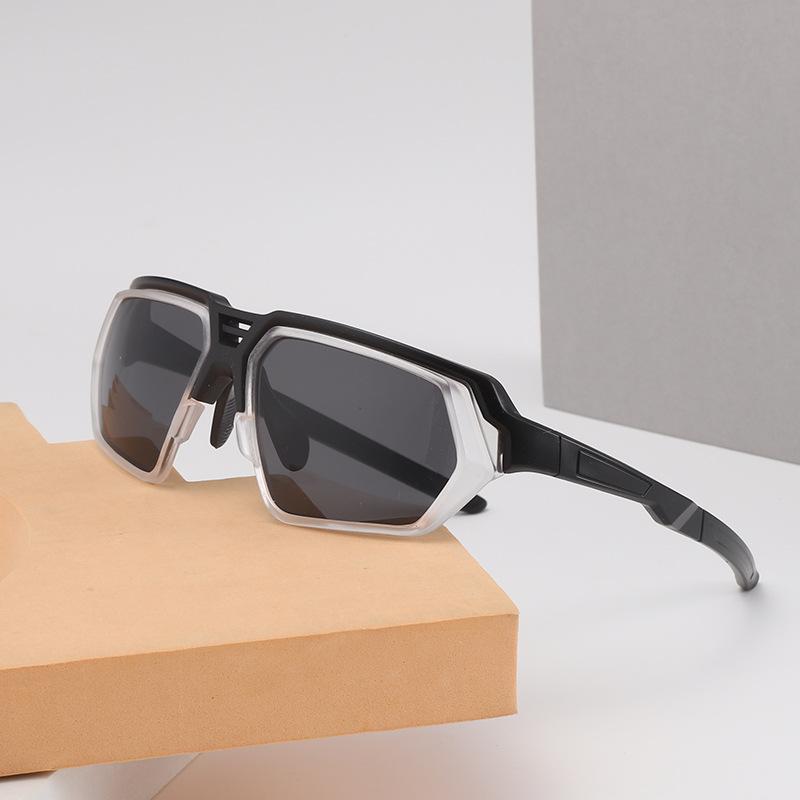 Non-polarized Fashionable Outdoor Sunscreen Windproof Dustproof Rainproof Sunglasses Men's and Women's Premium Sports Eyeglasses