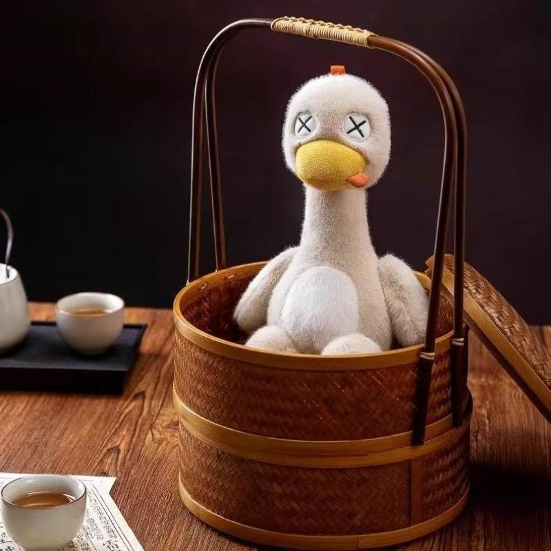 New Magnetic Cute Duck Plush Doll Detachable Saltwater Duck Funny Commemorative Doll Gift for Friends Home Decoration Ornaments