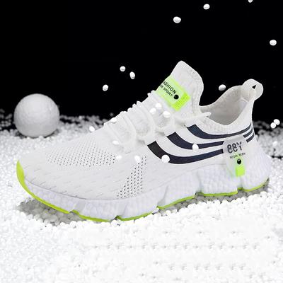 2025 Men's Running Shoes Light Sneakers Breathable Mesh Elastic Outdoor Sports Casual Shoes Jogging Shoes Zapatillas Hombre Male