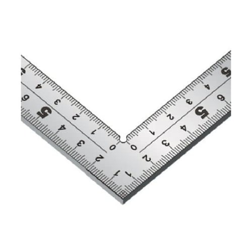 TRUSCO Thick Wide Square 15cm