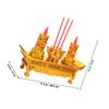 LED Retro Chinese Buddha Light Chinese Style Buddhist Supply Lamp for Meditation Temple Worship
