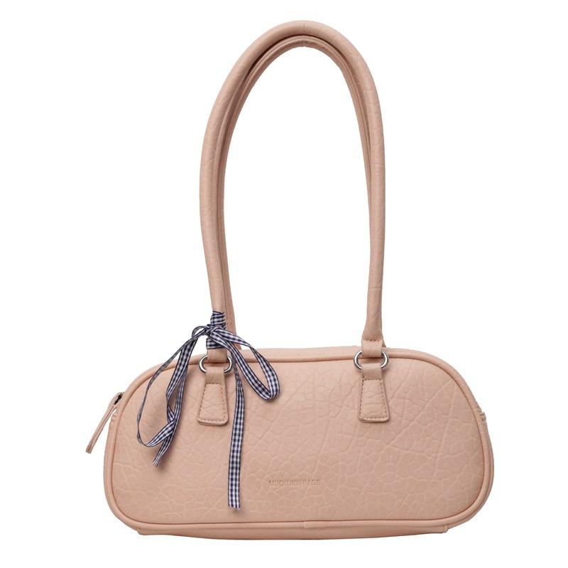 Fashion design baguette bag women's 2025 spring new simple high-quality texture shoulder armpit bag