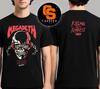 Femmes À Manches Courtes T-shirt Streetwear -2025 Nouveau Style Été MEGADETH Vic Tête Grille Américain Rétro Rue Hommes Et