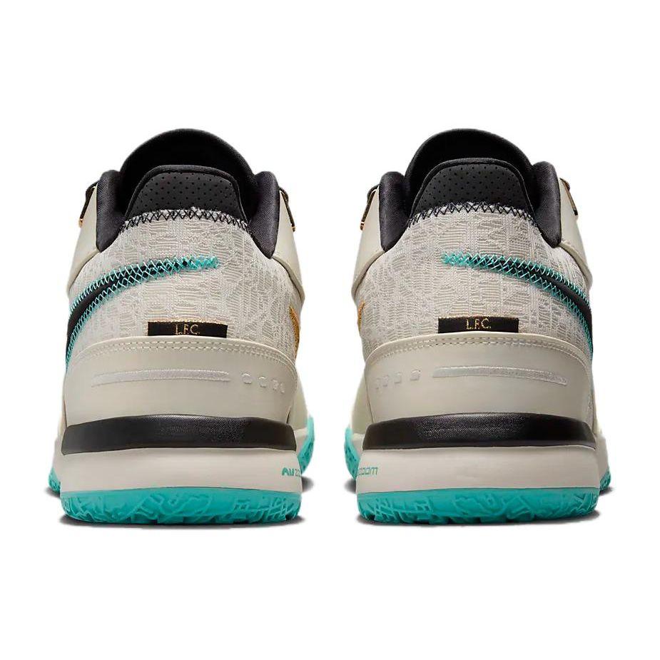 Nike Liverpool F.C. x Zoom LeBron NXXT Gen AMPD EP Light Orewood Washed Teal Men Sneakers Cream Light-Orewood-Brown Black FJ1567-101