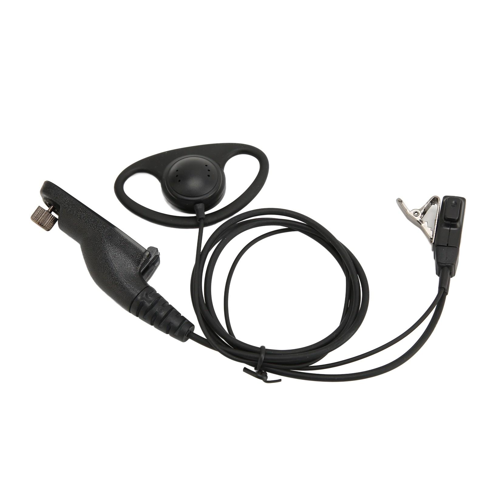 

D-образный наушник гарнитура PTT лацкан клипса дизайн рация D-образный наушник для Motorola XPR6500