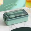 700/1400ml Capacity Portable Lunch Box Leakproof Design Food Lunchbox  Food Snack Storage