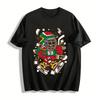 South African Flag Hockey No.69 Cartoon Print Casual Top Pure Cotton T-shirt